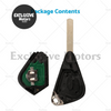 Subaru Impreza, Liberty, Forester 3-Button Remote Key (2004-2010)