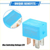 Bright blue 12v 4 pin car relay with copper and silver terminals for Toyota 4Runner and Scion TC 2006-2022