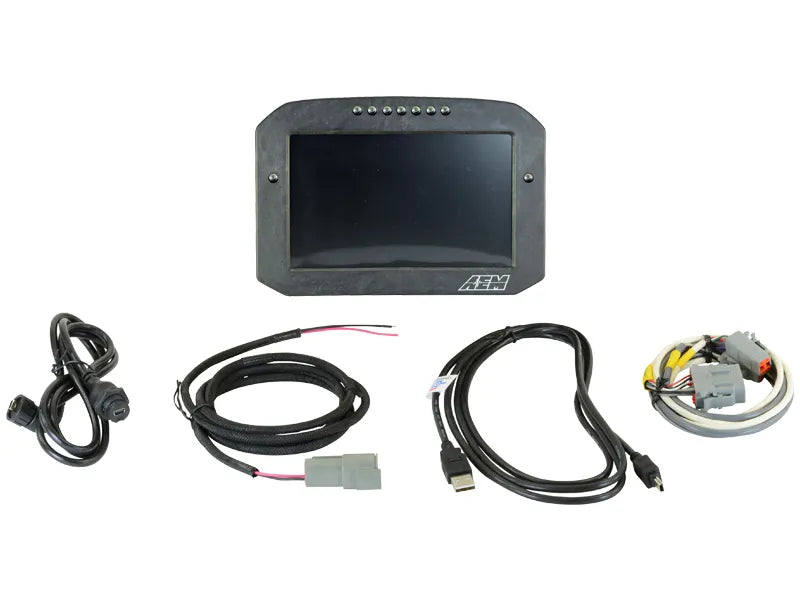 AEM 30-5701F CD-7F Carbon Flat Panel Digital Display with