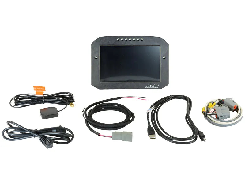 AEM 30-5703F CD-7F Carbon Flat Panel Digital Display with