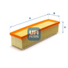 UFI Filters Air Filter 30.A68.00