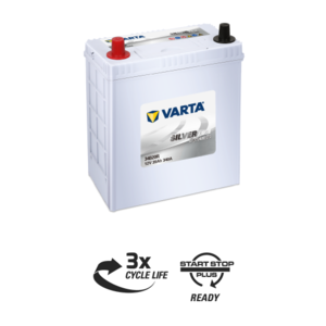 Varta Silver Dynamic AGM 12V 340CCA 35Ah Battery - 34B20R