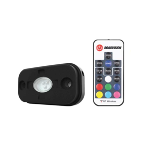 RoadVision LED Rock Light Kit V2 RBG with RF Remote