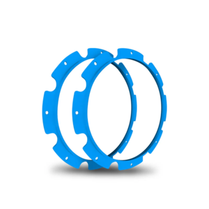 Ultra Vision Raptor 70 Driving Light Blue Rim Kit