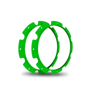 Ultra Vision Raptor 120 Driving Light Green Rim Kit