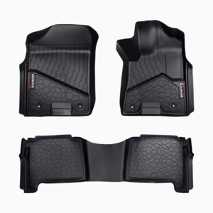 Bedrock Front &amp; Rear Moulded Floor Liners to Suit
