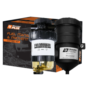 Direction Plus Fuel Manager Post-filter + Catch Can Kit -