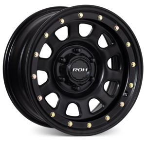 ROH 17X8 30 6/139.7 Trak Daytona Locker Black -