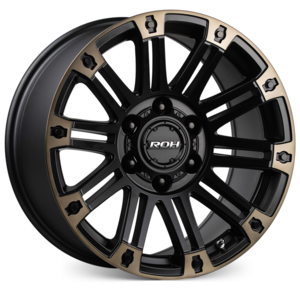 ROH 20X9 25 6/139.7 Hostile Black Bronze Tint - HOS20925MB