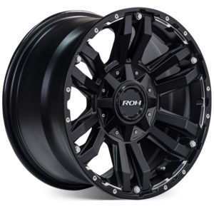ROH 18X9 12 6/139.7 Vapour Matt Black - VAP18912MB