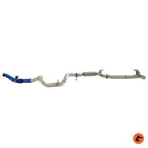 Torqit 3.5" Turbo Back Exhaust To Suit 78 Series
