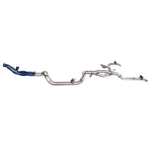 Torqit 3.5" Single to 3" Twin L/R Exit Exhaust