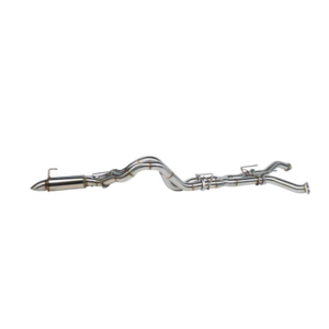 Torqit 3" Twin to 4" Single DPF Back Exhaust