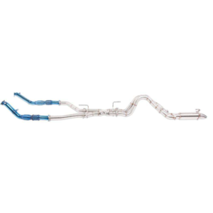 Torqit 3.5" Twin Turbo Back Exhaust Louder Option -
