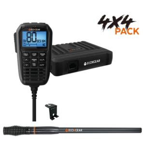 EcoXgear Ecoxtalk Super Compact UHF CB 5.0W 4 X 4 Pack