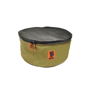Rough Country Canvas Mesh Top Hose Bag Round 42X17cm -