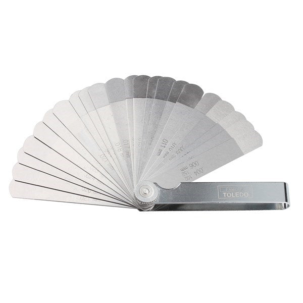 Toledo Feeler Gauge - Dual Straight 22 Blade Metric/Sae