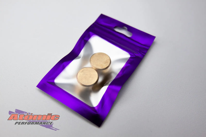 Atomic Performance 306082 Barra Oil Gallery Brass Plugs