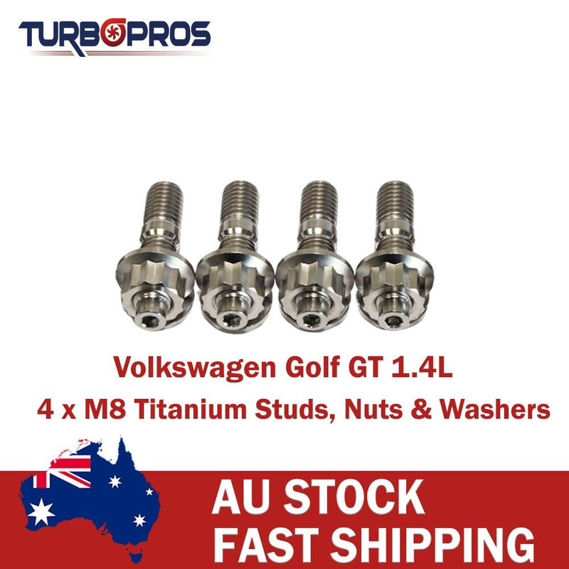 Volkswagen Golf GT 1.4L Titanium Turbo Charger Stud Kit