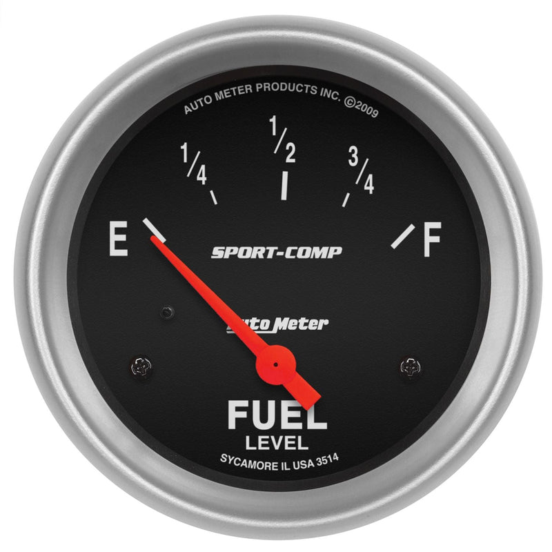AutoMeter Sport-Comp 2-5/8in Fuel Level AU3514
