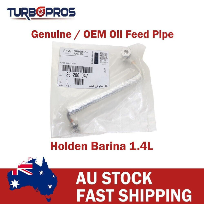 Holden Barina 1.4L Genuine Turbo Charger Oil Feed Pipe