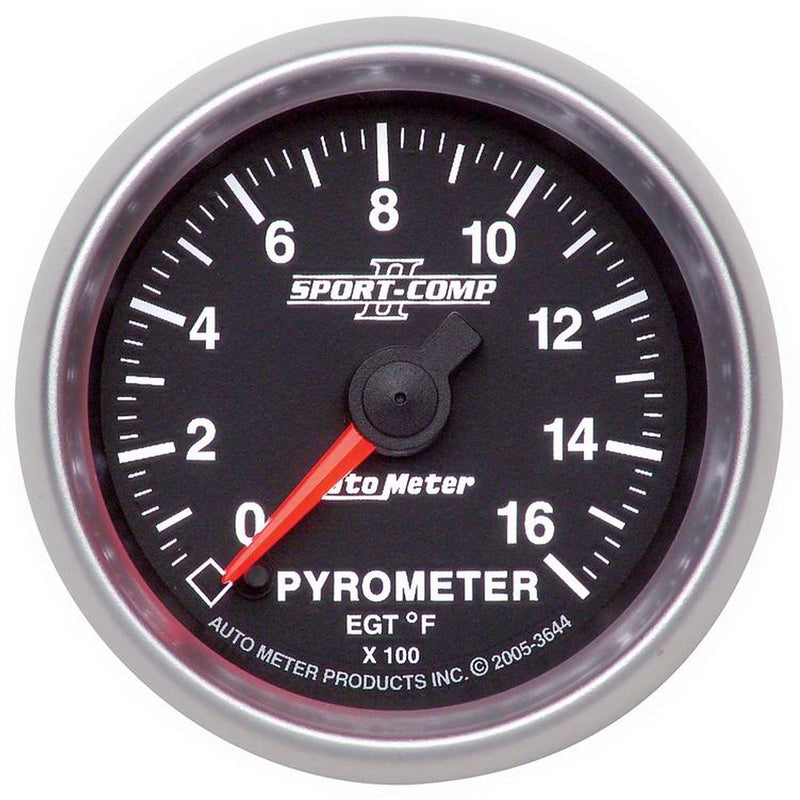 AutoMeter 2-1/16 Pyrometer Kit 0-1600deg AU3644