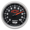 AutoMeter 3-3/8in In Dash Tach 10000RPM AU3697-00406