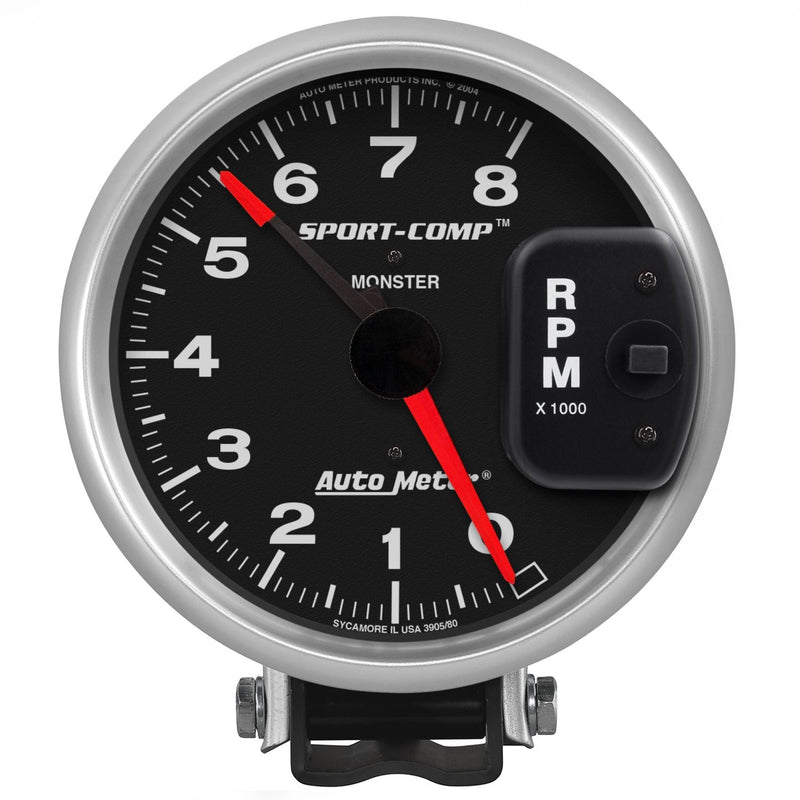 AutoMeter Sport-Comp 5in Tacho 8000RPM AU3980