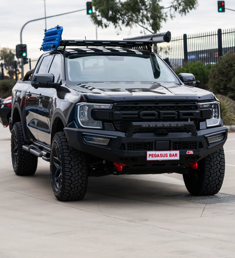 MCC 909 Single Low Loop Bull Bar - Ford Ranger 2022+ - Image 2