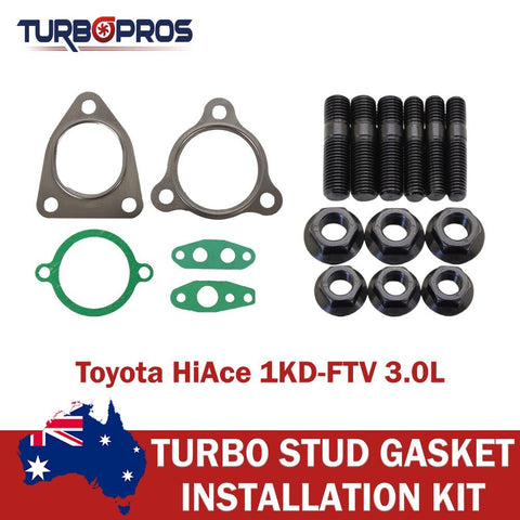 Toyota Hiace 1KD-FTV 3.0L Turbo Installation Stud & Gasket Kit