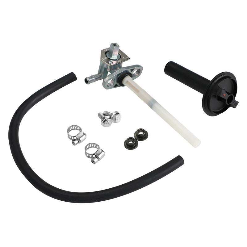 Honda Recon 250 Rancher 350 Foreman 500 Fuel Gas Petcock Valve & Lever fit