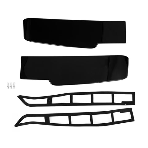 VW Transporter T5 T5.1 T6 T6.1 03-23 Barn Door Spoiler Black