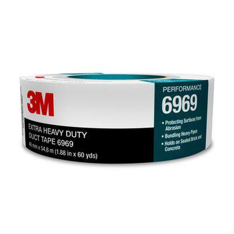 3M Extra HD Duct Tape 6969 Polyethylene Film w/Cloth