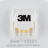 Aust Weld Supplies 3M Ffp2 Masks Box 10 3M9322