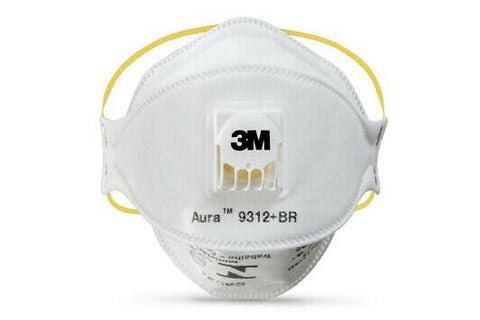 3M Aura Particulate Respirator Cool Flow Valve 9312A+