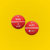 4 Pcs AC Switch Knob Cover Trim for Toyota RAV4 (2019-2022) Aluminum Alloy Red
