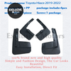 Toyota Hiace 4-Piece Mudguards (2019-2022)