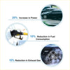 Black car with silver alloy wheels shown alongside 4 x fuel injectors for Toyota 4Runner 2.4L truck 1989-1995