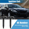Black ignition coil packs with cylindrical body and rectangular top for toyota tundra 5.7l v8 2007-2021 automotive use