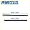 Black rubber windshield wiper blades in two sizes 82cm and 69cm for Toyota Hilux SR5 Vigo 2005-2015 window seals