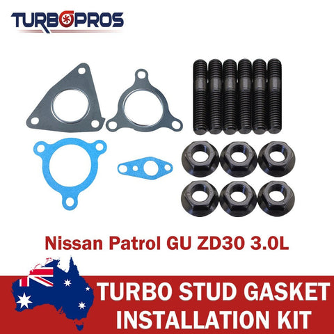 Nissan Patrol ZD30 3.0L Turbo Charger Installation Stud & Gasket Kit