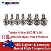 Toyota Hiace 1KZ-TE 3.0L Titanium Turbo Charger Stud Kit