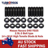 Nissan Navara D40 YD25 2.5L High Tensile Exhaust Manifold&Turbo Stud Kit