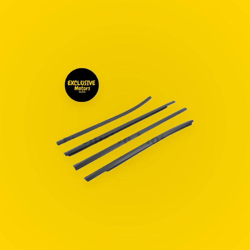 4Door Outer Window Rubber Seals Weather Strip for Ford Ranger PX XLT
