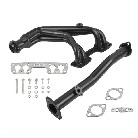 Toyota Pickup 4Runner 2.4L 22RE 4WD 1990–1995 Black Exhaust Header Suitable