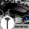 Black ignition coil with rectangular housing and threaded base for Toyota 2000-2023 automotive engine use