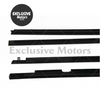 Mazda 3 BK Series Sedan 4PCS Outer Door Weather Window Rubber Seal