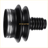 Black rubber cv joint boot with silver clamp and rygo motor branding for suzuki ltf250 ltf300 king quad