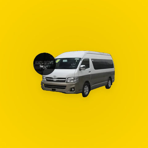4x Mudguard Set for Toyota Hiace (2012-2018)