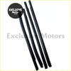 Black rubber outer door window seals for ford ranger px set of 4 designed for automotive use